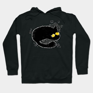 Worried Cat MS paint Hoodie